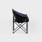 صندلی تاشو آراد مدل کینگ کمپ فلزی از نمای کناری