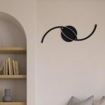 چراغ دیواری دکوراتیو مشکی