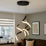 لوستر مدرن سه شعله برای پذیرایی