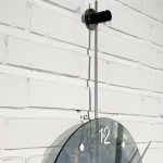 ساعت دیواری لوکس مشکی