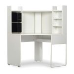 میز تحریر ماهان سفید مشکی