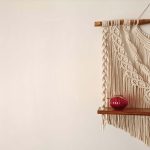 شلف دیواری چوبی یک طبقه