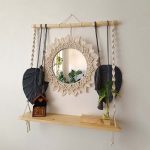 شلف مکرومه مدل نیلا به همراه آینه - Image 6