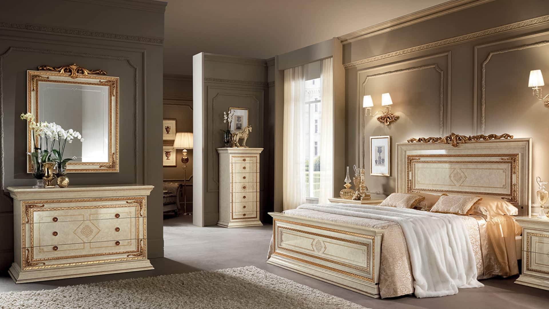 اتاق خواب سبک کلاسیک