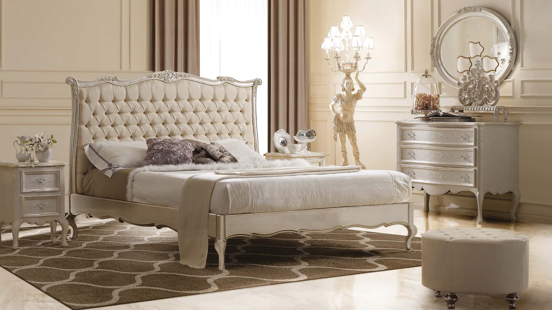 اتاق خواب سبک کلاسیک