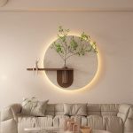 تابلو دیواری نوری جدید مدرن مدل فلورا