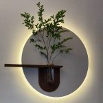 تابلو دکوراتیو مدرن چراغ دار