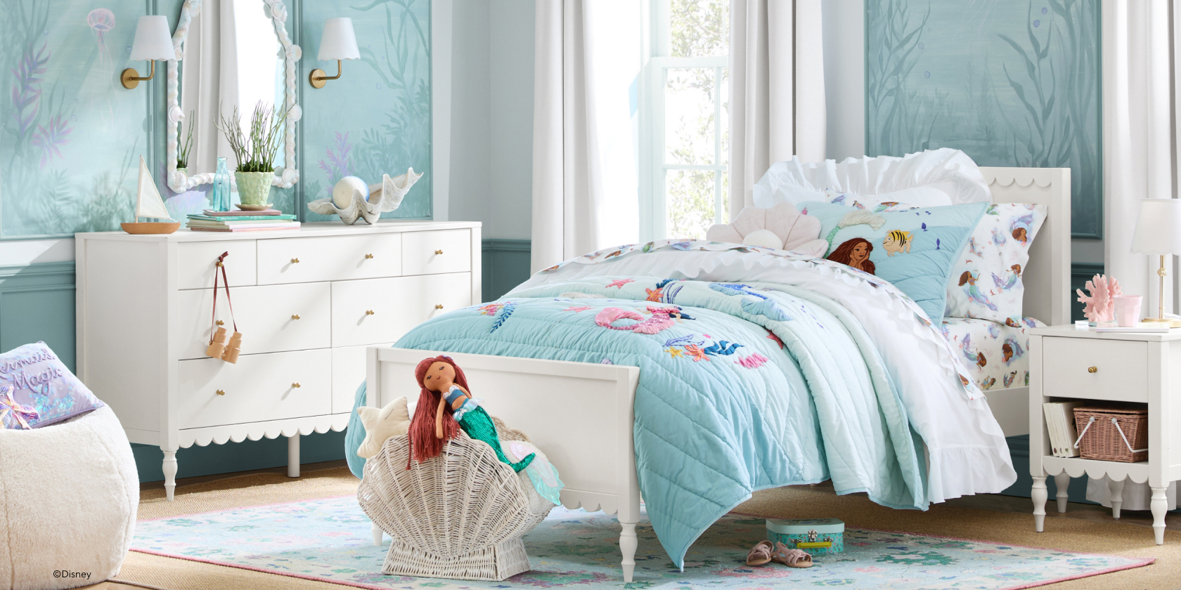 دکوراسیون اتاق خواب دخترانه