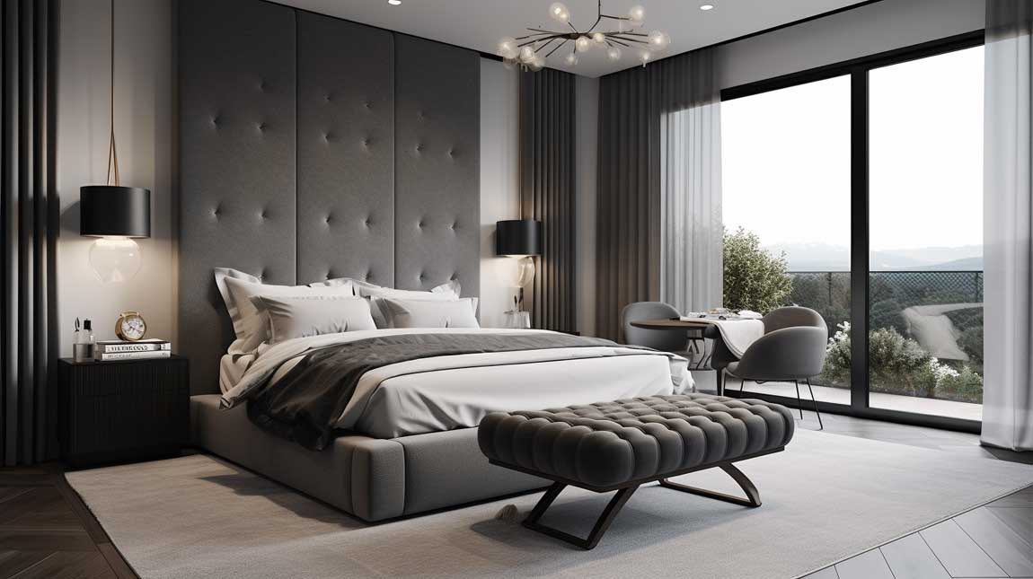 دکوراسیون اتاق خواب سبک مدرن