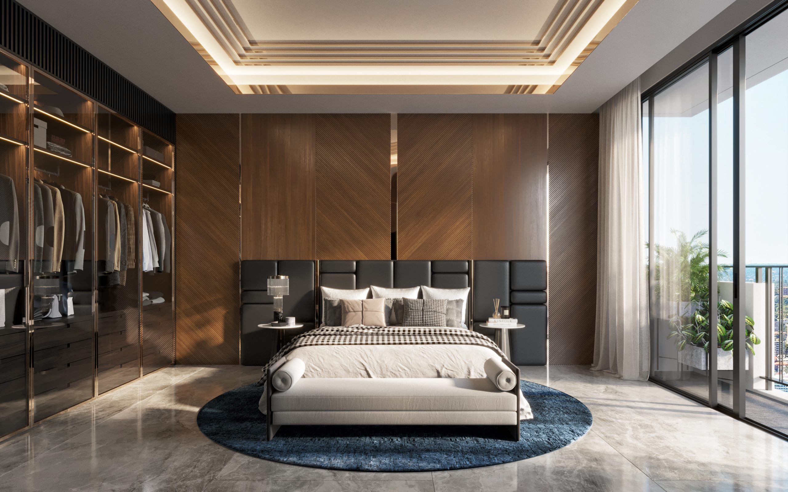 دکوراسیون اتاق خواب سبک مدرن