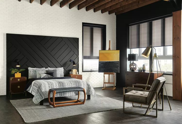  استفاده از رنگ‌های آرامش‌بخش و ترند 2025 در اتاق خواب