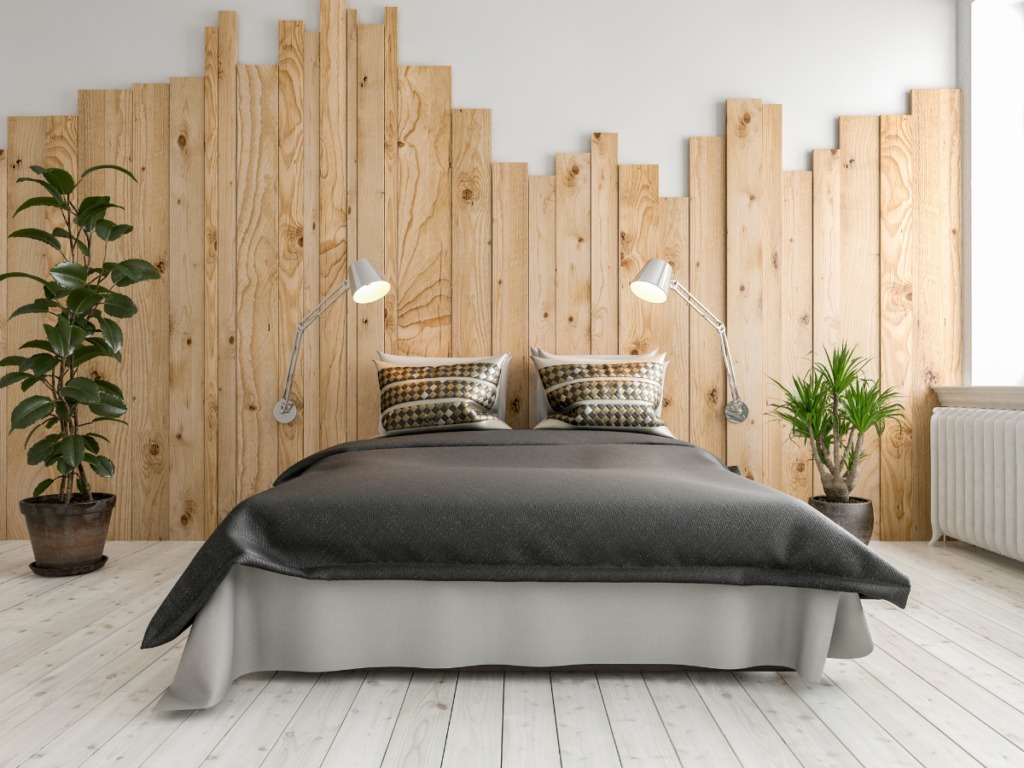 متریال‌های طبیعی و پایدار در اتاق خواب