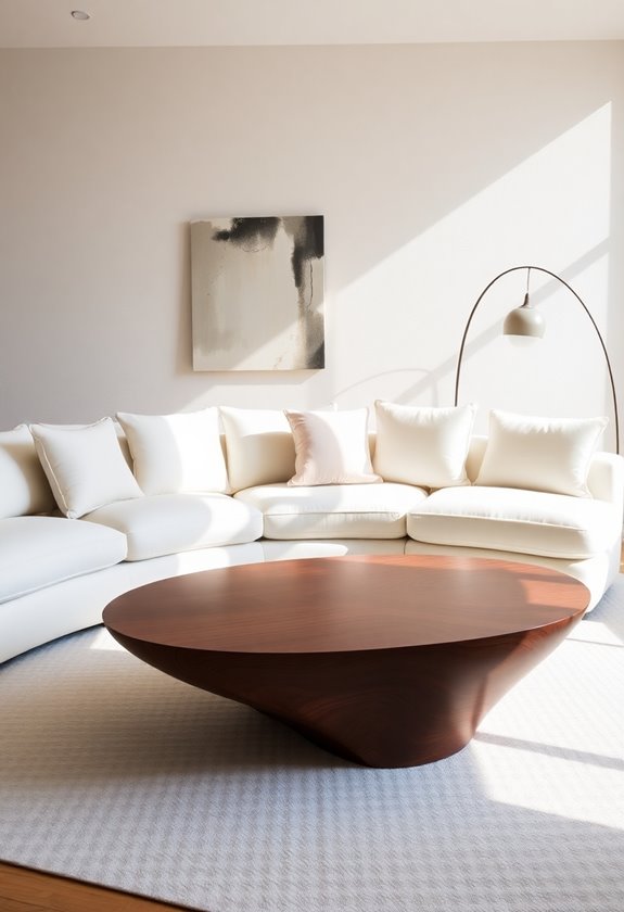 مبلمان منحنی؛ ترند 2026 طراحی داخلی